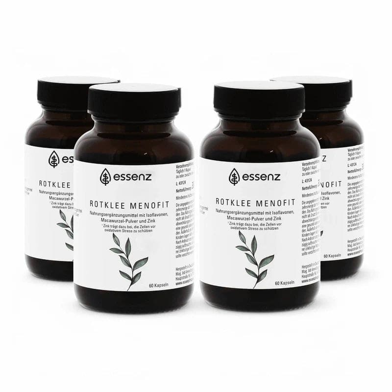Rotklee MenoFit Kapseln für Ihr Wohlbefinden in den Wechseljahren