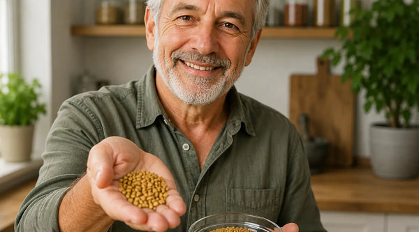 Bockshornkleesamen: Natürliche Vitalität nach 60