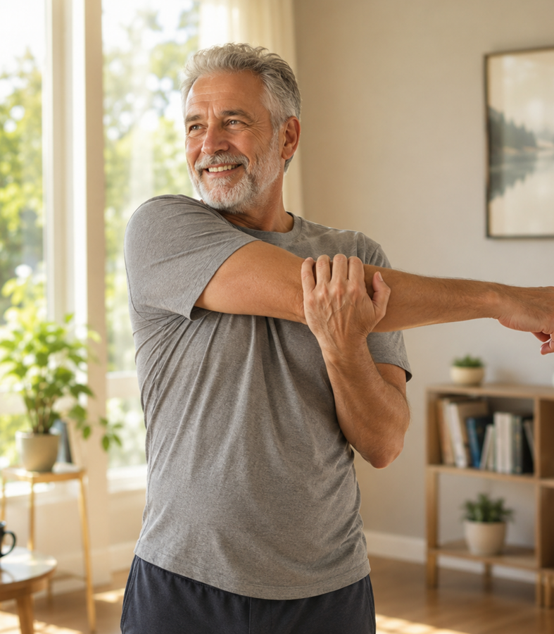 Die Sommermorgenroutine für Männer über 60: Männergesundheit und Vitalität