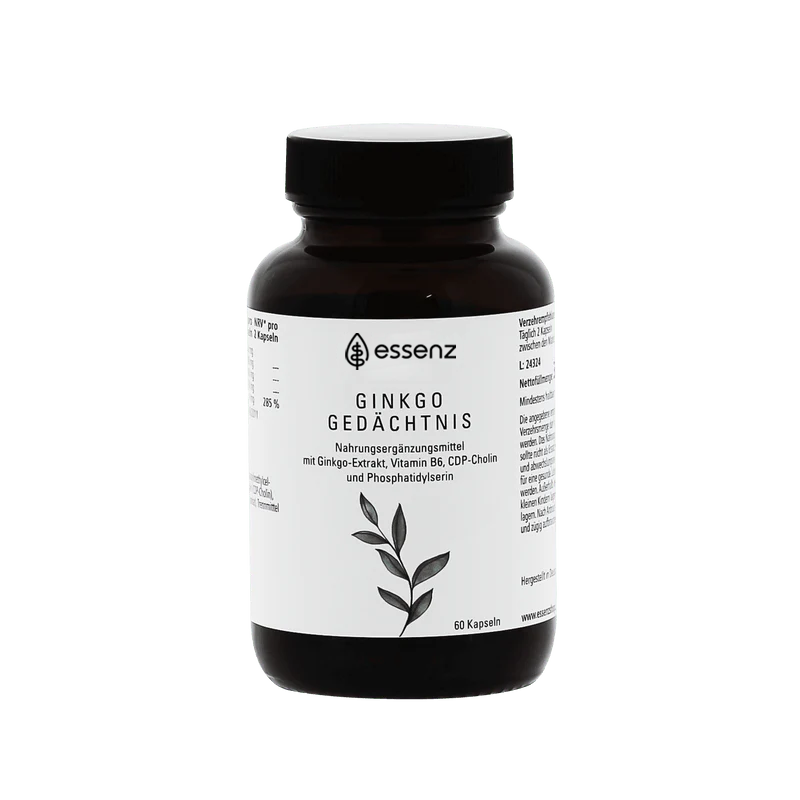 Ginkgo Gedächtnis Kapseln