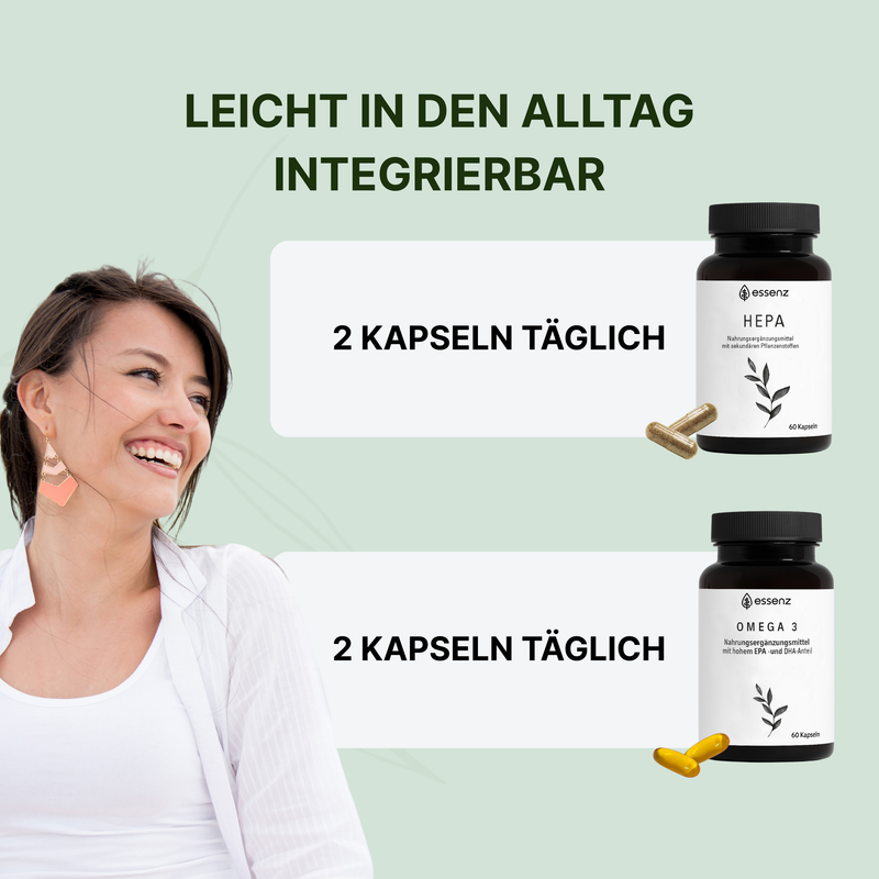 Leber Vital Bundle – Omega-3 + Hepa Kapseln