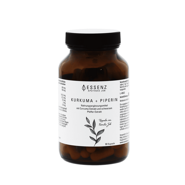 Kurkuma + Piperin Kapseln