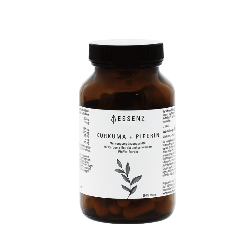 Kurkuma + Piperin Kapseln
