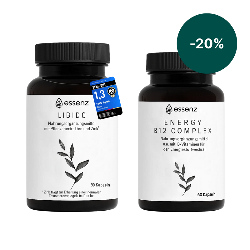 Energie & Ausdauer Bundle – Libido Kapseln & Energy B12 Complex