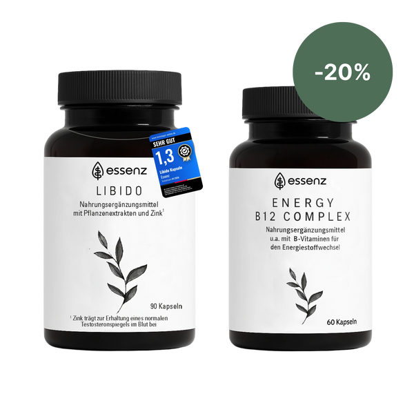 Energie & Ausdauer Bundle – Libido Kapseln & Energy B12 Complex