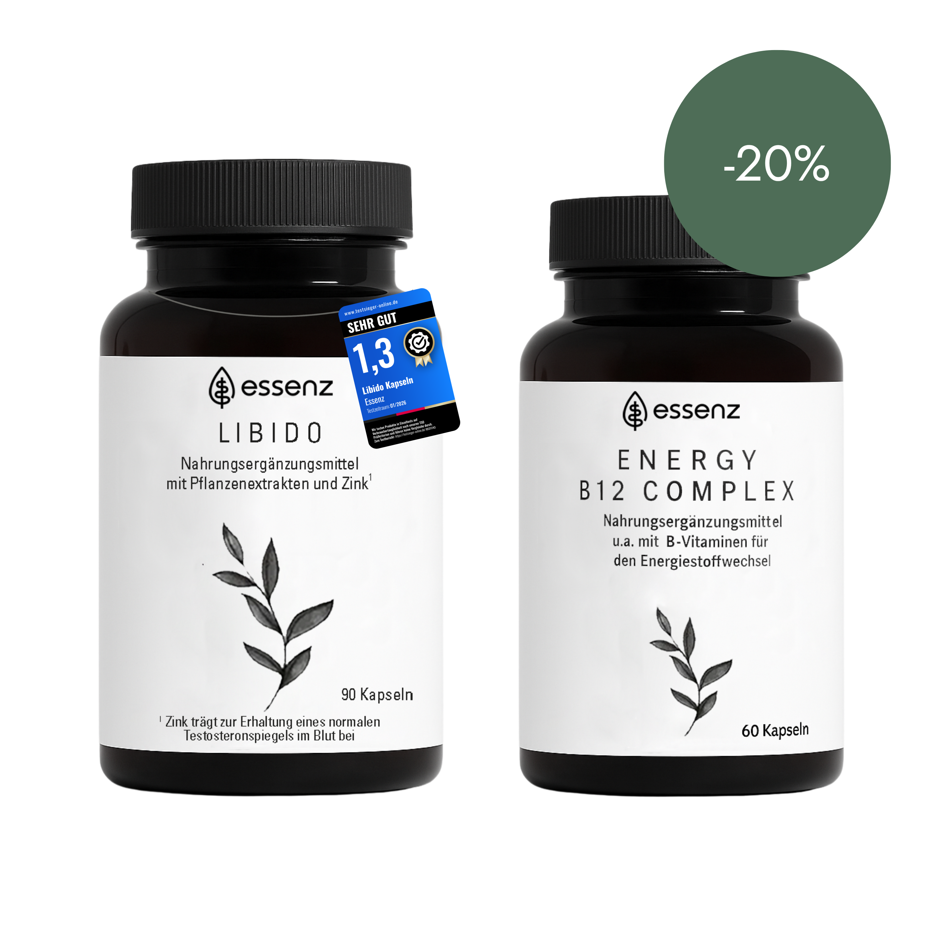 Ulis Favoriten – Libido Kapseln & Energy B12 Complex
