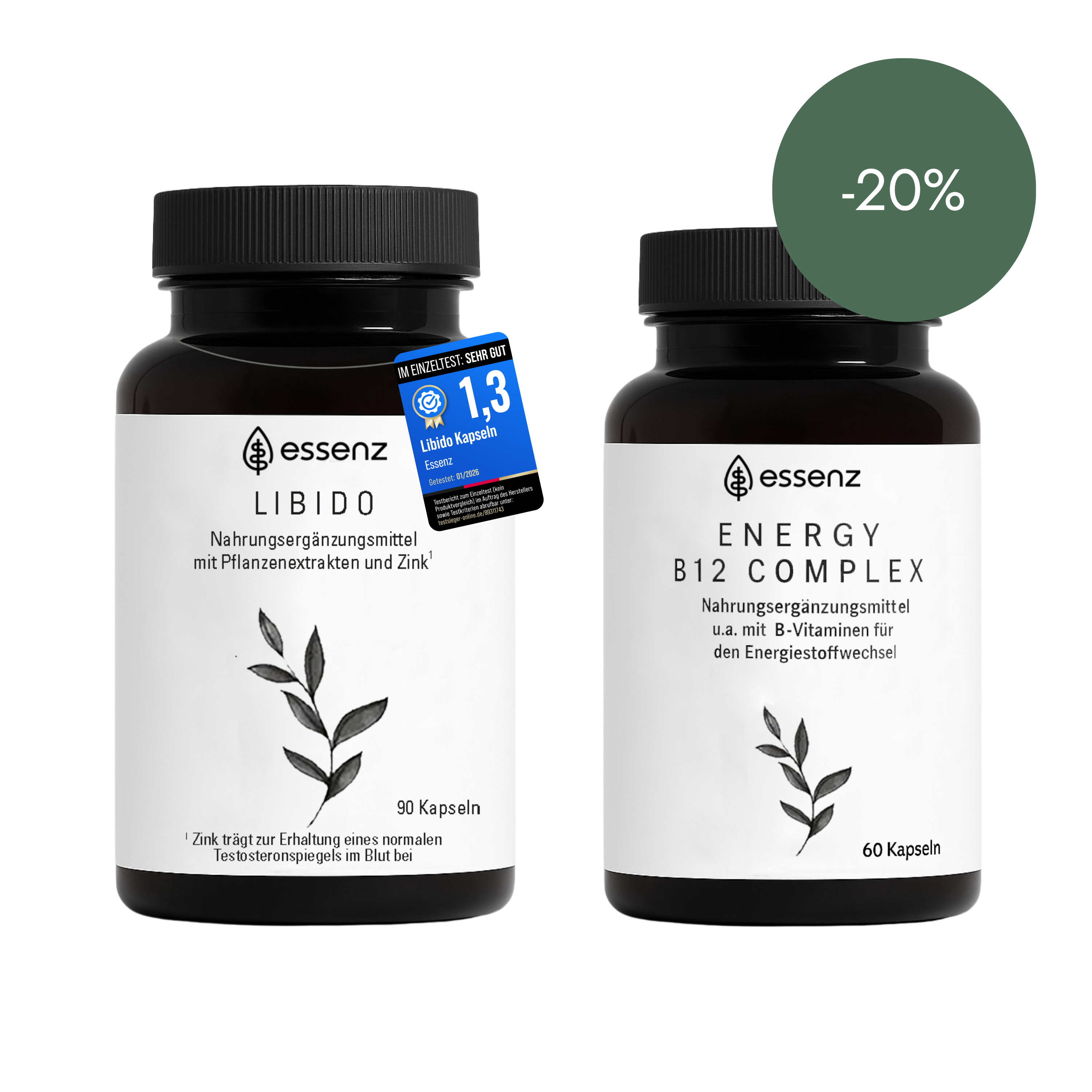 Ulis Favoriten – Libido Kapseln & Energy B12 Complex