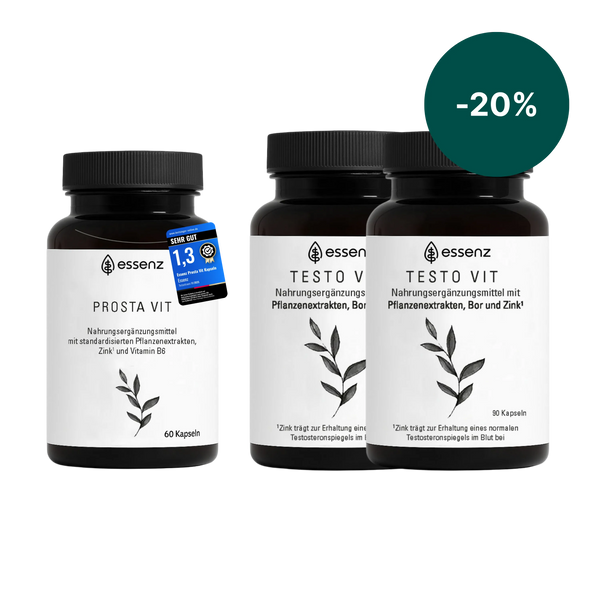 Man Vital Bundle –  2x Testo Vit & Prosta Vit