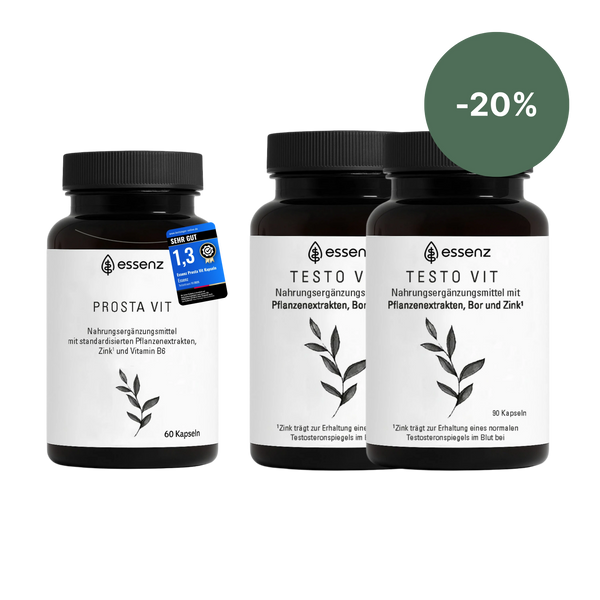 Man Vital Bundle –  2x Testo Vit & Prosta Vit
