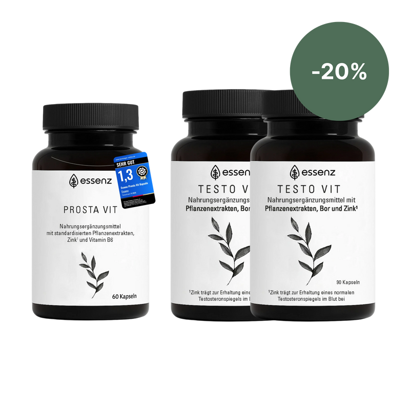 Man Vital Bundle –  2x Testo Vit & Prosta Vit