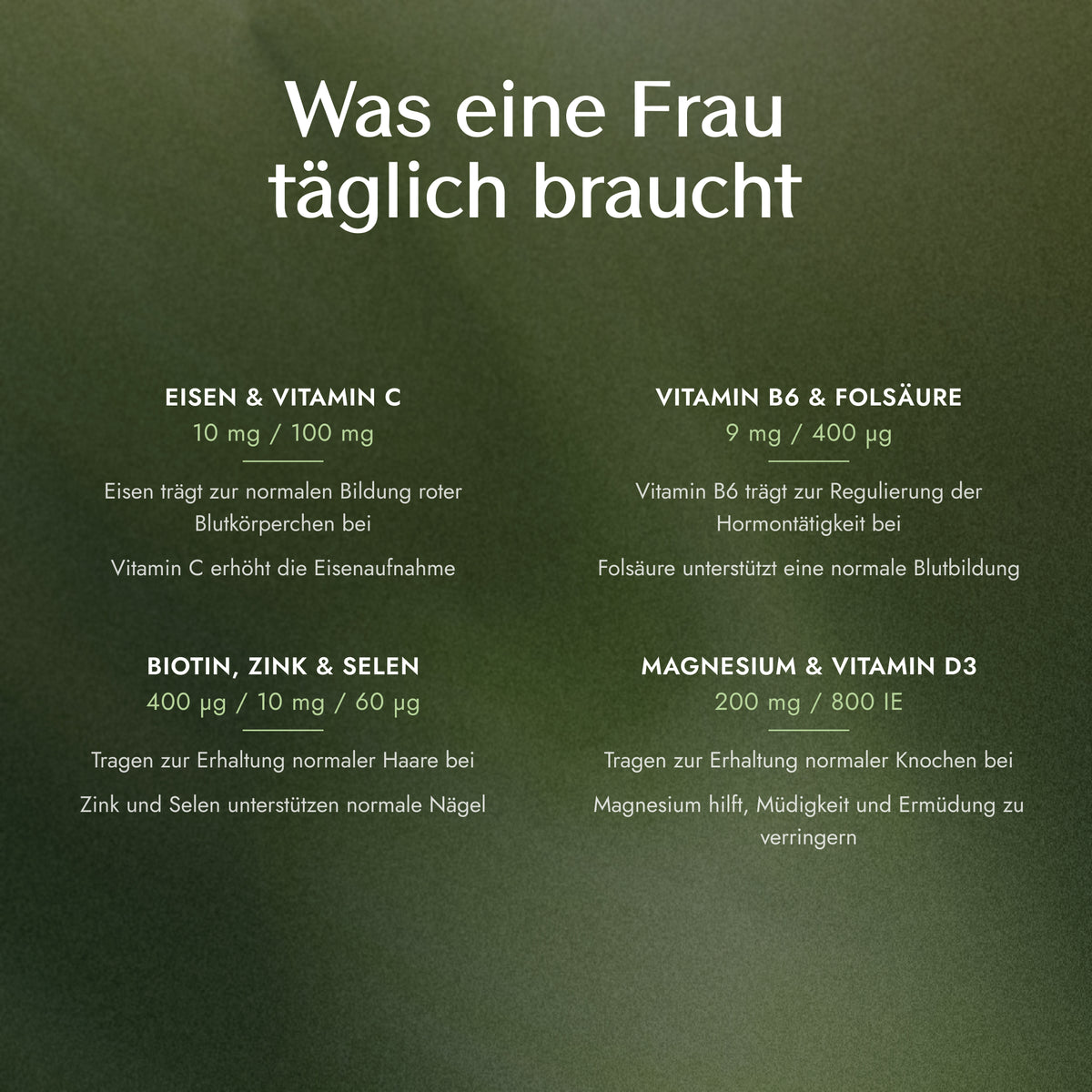 All In Frau Kapseln