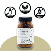 Lade das Bild in den Galerie-Viewer, Carotin Vitamin E Kapseln - Essenzshop

